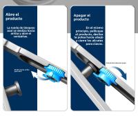 Cortaúñas Grandes Abiertas Cortaúñas de Acero Inoxidable Fundido a Presión - details 9