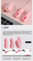 Leten-abrazadera vibratoria para masaje de senos, masturbación femenina, estimulador del clítoris, juegos para adultos, Juguetes sexuales para mujeres, parejas, vibrador de pezón - details 8
