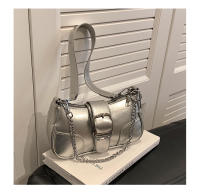 Bolso de Cadena Niche, Bolso de axila con Textura de alta gama para Mujer, Bolso Baguette de hombro a la moda, Bolso Cruzado - details 19