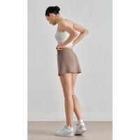 Falda de cintura alta con cordón ajustable, minifalda deportiva informal para mujer, pantalones cortos, falda de tenis para fitness - details 6