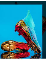 Botas de fútbol profesionales AG para hombres, zapatos de fútbol para niños, tacos altos para el tobillo, zapatillas de fútbol de hierba, zapatos de entrenamiento de Futsal, gran oferta - details 20