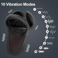 Leten Vibrador Control Remoto 4IN1 Nuevo Juguete Sensual para Parejas Estimulador de Perineum y Testículos Retrasador de Ejaculación Salud - details 6