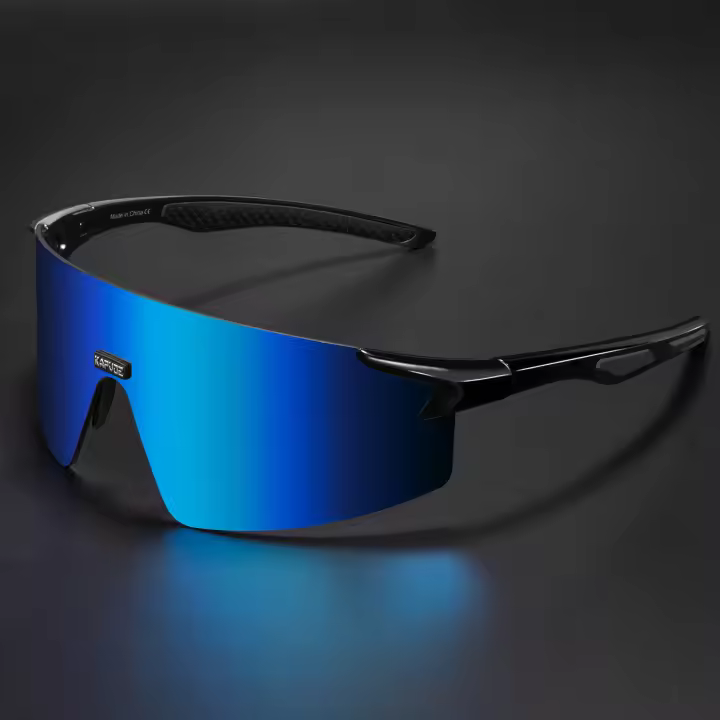 KAPVOE Gafas de Sol para Ciclismo Lentes Ajustables de Luz UV400 Marco TR90 Unisex Marca China - 1