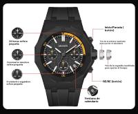 Nuevos relojes de la serie AP para hombre, auténticos, de alta gama, a la moda. Serie de cuarzo resistente al agua royal oak para hombre - details 2