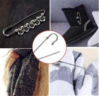 Pinzas de Acero Resistentes Paquete de 30 Ideal para Mantas, Artesanías, Faldas, Kilts, Broches - details 3