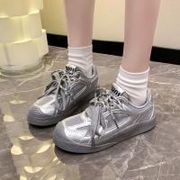 Zapatos informales De malla para mujer, zapatillas Retro transpirables De suela gruesa, De entrenamiento, para verano - details 12