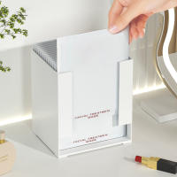 Organizador cuadrado de extremos de apertura Simple, caja de acabado de escritorio elegante para estudio en casa y oficina - details 2