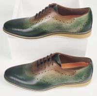 Zapatos de hombre completos de nuevo diseño de moda Oxford de piel de vaca de capa superior - details 14
