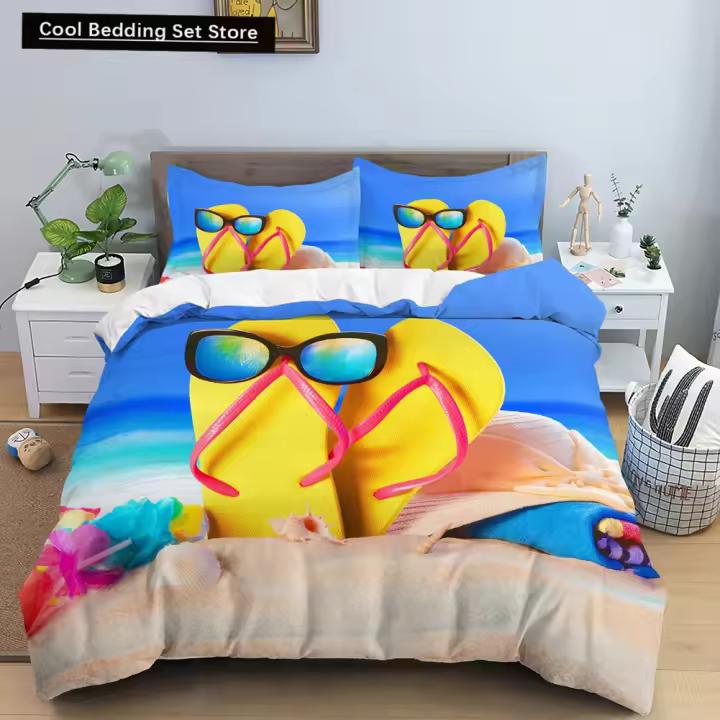 Juego de Ropa de Cama de Estrella de Mar para Niños, Adolescentes, Adultos - 1