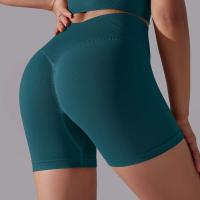 Pantalones cortos de cintura alta para mujer, ropa deportiva para Yoga, gimnasio, correr, pantalones cortos de entrenamiento - details 2