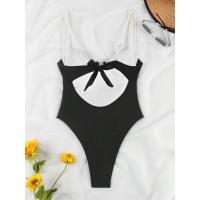 Traje de baño de una pieza, Bikini para mujer, nuevo estilo, traje de baño empalmado, diseño integrado, traje de baño cómodo y elegante - details 32