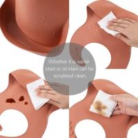 Baberos de silicona fáciles de limpiar, productos para bebés impermeables - details 0