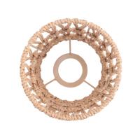 Paquete de 2 pantallas de lámpara de ratán, repuesto de pantallas de lámpara tejidas a mano de 5,9 x 5 pulgadas para lámparas de pie, luz colgante - details 5