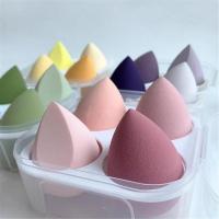 Juego de 4 esponjas Blender Beauty Egg Cosmetic Puff Foundation y accesorios de maquillaje en polvo para mujeres - details 3