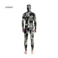 Traje de neopreno de fisión de manga larga para hombre, traje de neopreno sumergible para buceo, Tops y pantalones que mantienen el calor, protección solar de 2 piezas, 3mm - details 25