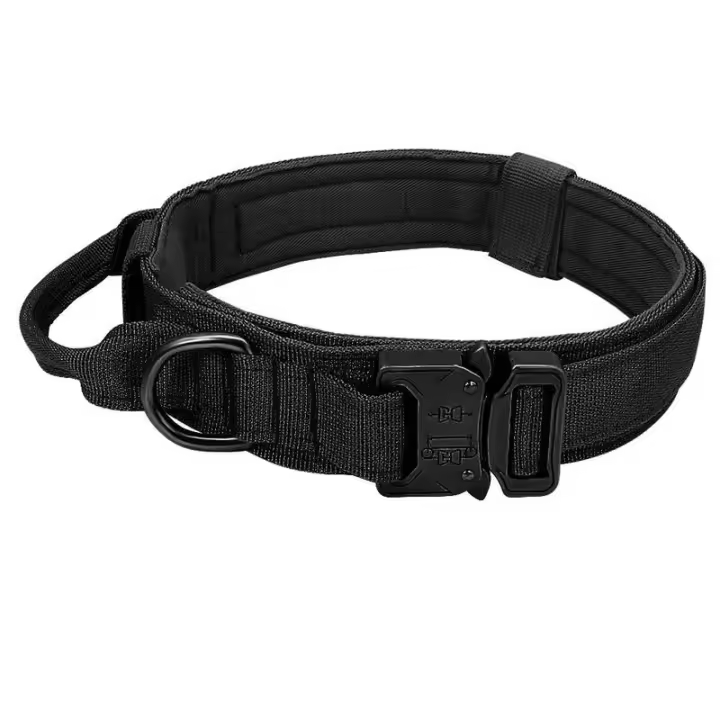 Collares Nailon Perros, Collar de entrenamiento duradero mascotas, ustable para Perros medianos y grandes - 1