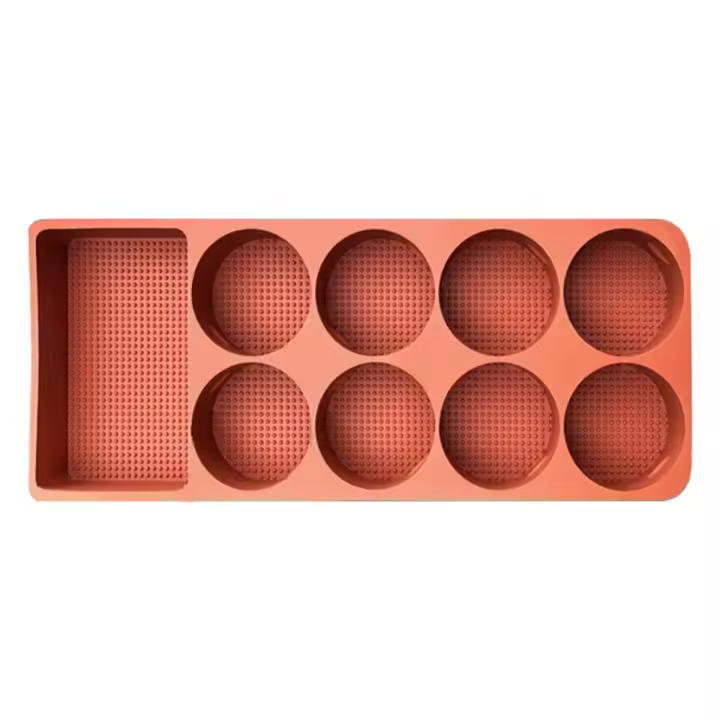 Caja de almacenamiento para refrigerador L9, tapete de silicona, bandeja fija antideslizante, portavasos, color naranja, IDEAL para llevar - 1