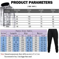 2025 pantalones de chándal, ropa para correr, Sudadera con capucha d, - details 19