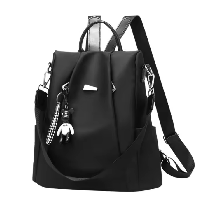 Mochila Para Mujer Antirrobo Casual De Viaje Al Aire Libre Nylon Diario Clásica Bolsa De Comunicación Diaria Mochila De Viaje - 1