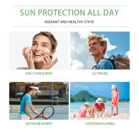 Suero solar SPF50, protector solar blanqueador e hidratante, protector solar refrescante y no graso de larga duración, cuidado Facial antienvejecimiento UV - details 6