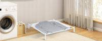 Perchero de Secado de Suéteres Portátil Estakable, Seca en Plano para Ropa Delicada, Uso Interior y Exterior, Blanco - details 5