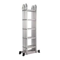 Escalera Articulada Plegable Multifunción Aluminio 4x4 Escalones 4,70m - details 5