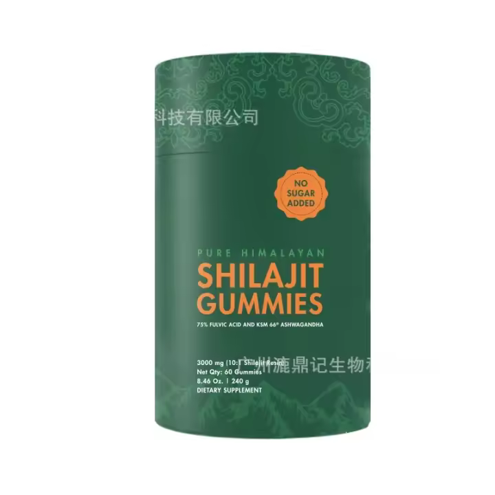 Gomitas de Shilajit I Shilajit para Hombres I KSM-66 Ashwagandha, Gokshura |   75%+ Ácido Fúlvico y 85+ Minerales Traza I para Hombres, Mujeres I Sin OMG I Natural y Orgánico I 60 Gomitas - 1
