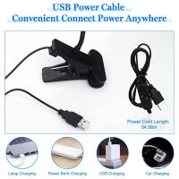 Luz LED UV para secar esmalte de Gel, minilámpara USB para escritorio, Flexible, portátil, herramientas de salón de manicura - details 5