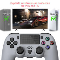 Mando inalámbrico Bluetooth-Compatible Para PS5 Mando Joystick con Vibración, Conector de Auriculares y Programable - details 0