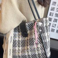 Llavero de cuerda de cuero tejido hecho a mano, decoración de bolso antipérdida, llavero trenzado delicado, INS tejido a mano - details 8