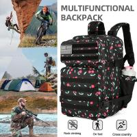 Mochila Táctica de 45 L Bolsa de Viaje Impermeable Adecuada Para Montañismo Acampada y Senderismo - details 6
