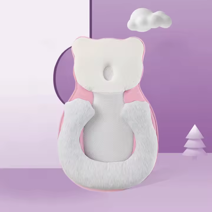 Almohada moldeadora para Bebe recién nasido, colchón de posicionamiento para dormir, antivuelco, plane, transpirable, Mattres - 1