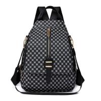 Mochila de gran capacidad senior sense 2025 nueva impresión suave de la pu de gran capacidad Mochila de ocio bolsa de viaje mujer - details 5