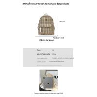 Xiaoxiangfeng mochila de moda 2025 nueva mochila pequeña para mujer bolso de hombro de gran capacidad para mujer diseño diligente sentido bolso escolar pase - details 0