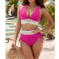 Traje de baño sexy para mujer, traje de baño de bikini de dos piezas con cintura adelgazante, superventas - details 8