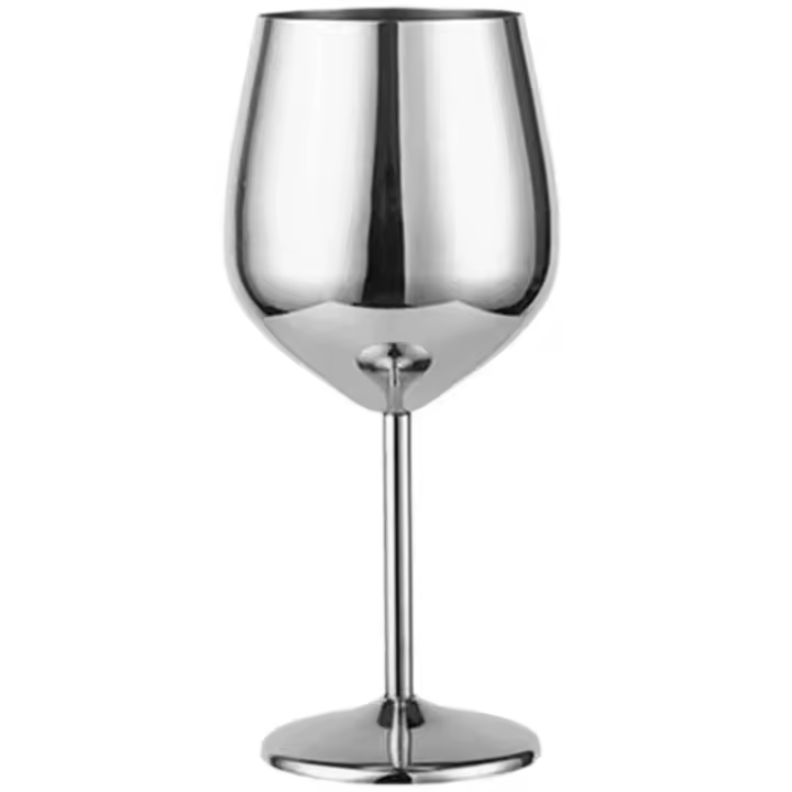 Nuevo Cola de acero inoxidable, barra de Metal, restaurante, copa de vino tinto champán, artículos - 1
