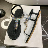 Sandalias de mujer de gran tamaño con diamantes de imitación nuevas de verano - details 35