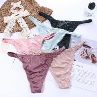 Calzoncillos dulces sin costuras para niña, cinturón fino para mujer, bragas deportivas, bragas con lazo, Tanga para mujer, lencería femenina, calzoncillos de satén - details 27
