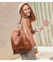 Bolso de cuero suave de gran capacidad para mujer, mochila informal de calle, versión coreana, nueva moda - details 3