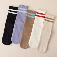 Calcetines de Yoga de felpa para mujer, medias de algodón y silicona, antideslizantes, medias de media pantorrilla, calcetines de piso para Pilates, baile en interiores, Fitness, deportes - details 0