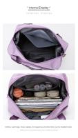 Bolsa de Yoga plegable de gran capacidad, bolso de hombro portátil deportivo de separación seca y húmeda - details 5