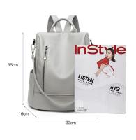 Mochila antirrobo para mujer,Bolso antirrobo, Bolso de cuero para mujer - details 5