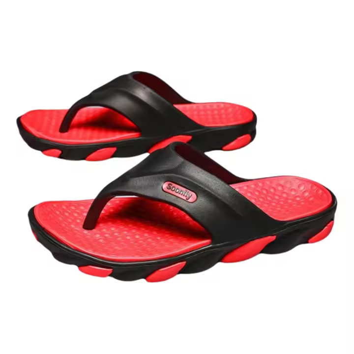Sandalias de verano 2025 para hombre, chanclas para exteriores, sandalias casuales de playa de gran tamaño. - 1