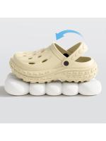 Cueva zapatos mujeres 2025 nuevo antideslizante eva fondo grueso playa zapatillas hombres verano uso externo - details 4