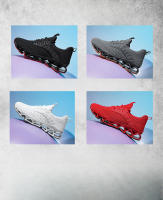 Zapatillas de deporte de moda para hombre, zapatos deportivos informales de moda con parte superior baja y parte inferior suave, zapatos para correr transpirables de malla - details 4