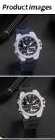 SMAEL, relojes de lujo para hombres, ejército militar, reloj de pulsera deportivo Digital resistente al agua para hombres, reloj con pantalla Dual, reloj Masculino - details 10