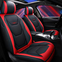 Cubiertas de Asiento de Coche de Cuero PU Protector Frontal y Trasero Universal Apto para la Mayoría de los Coches SUV Accesorios de Coche - details 3