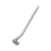 Cepillo de baño de silicona de limpieza profunda con cerdas flexibles de mango largo de plástico antideslizante, adecuado para manos y bebés - details 0