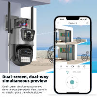 Cámara de Seguridad IP KEPEAK de 4MP Doble Lente HD 1080P Inalámbrica Uso Interno y Externo - details 3