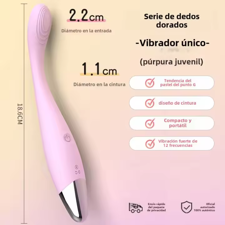 Palo vibrador caliente masturbación femenina AV stick doble cabeza vibrante masajeador del clítoris juguetes sexuales femeninos adultos - 1